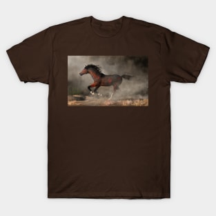 Galloping Warrior Horse T-Shirt